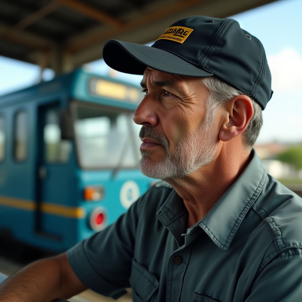 Camionero satisfecho